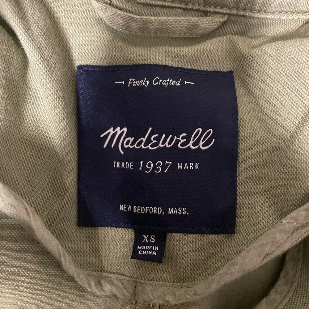 Womens XS Green Madewell Outbound‎ jacket - Picture 8 of 8